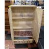 Image 2 : RESTORED VINTAGE DELCRAFT BEDROOM CABINET RUSTIC W