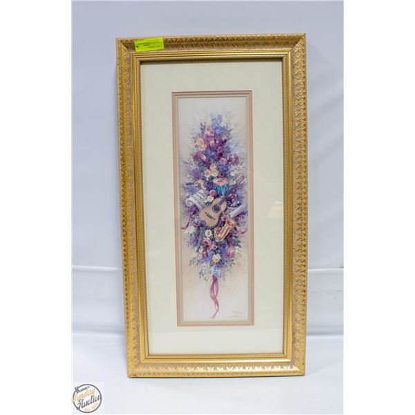 LENA LIU LITHOGRAPH WITH CERTIFICATE OF