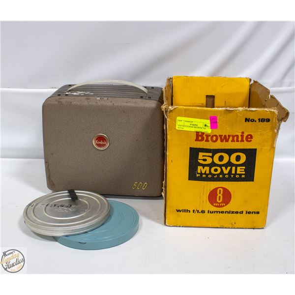 VINTAGE KODAK BROWNIE 500 MOVIE