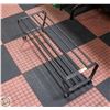 Image 1 : METAL SHOE RACK (35” LONG X 12” DEEP)