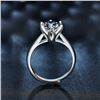 Image 3 : 1 CT GRA CERTIFIED ROUND BRILLIANT MOISSANITE