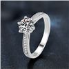 Image 2 : 1 CT GRA CERTIFIED ROUND BRILLLIANT MOISSANITE 925S