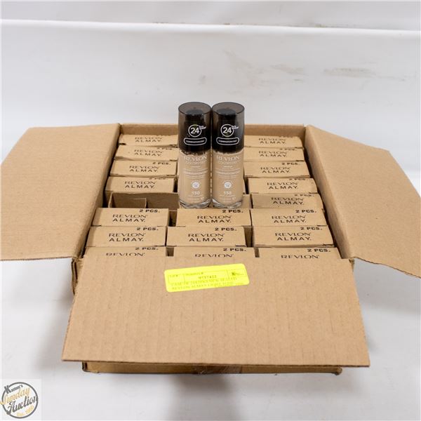 CASE OF 24X2PKS NEW SEALED REVLON ALMAY 150 BUFF