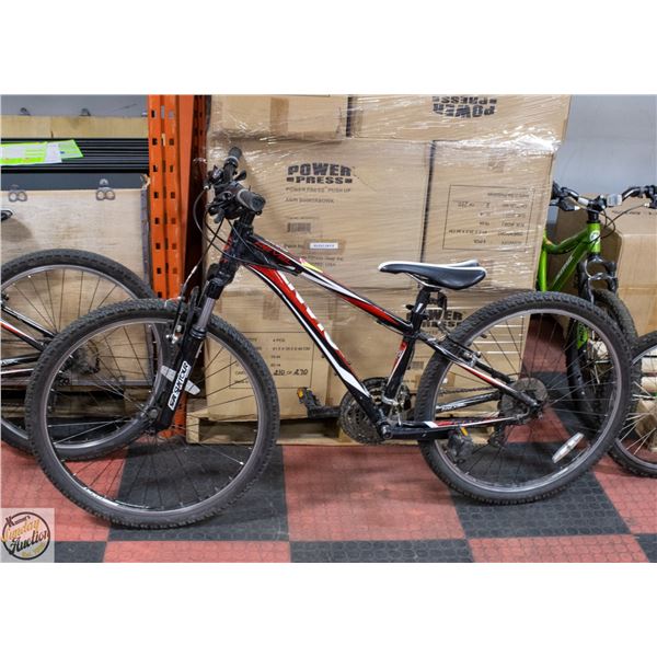GIANT BRAND RED/BLACK YOUTH BIKES