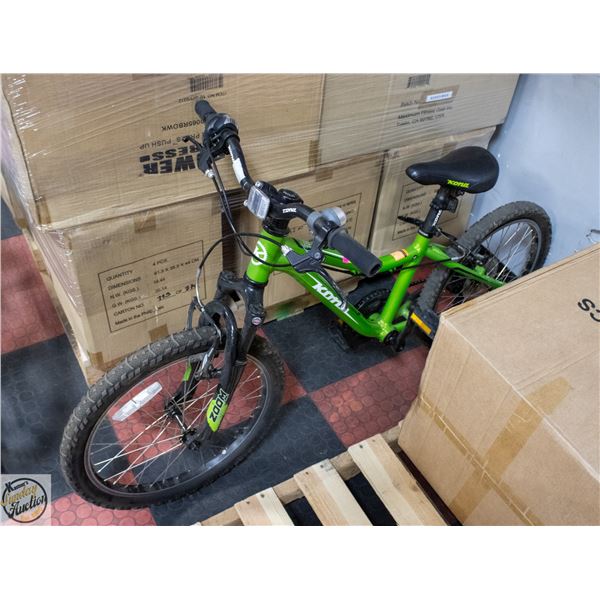 KONA BRAND BLACK ADULT BIKE
