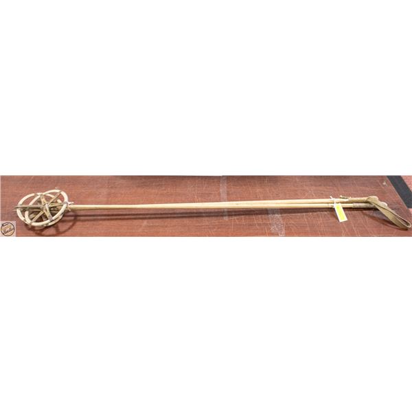 PAIR OF ANTIQUE SKI POLES