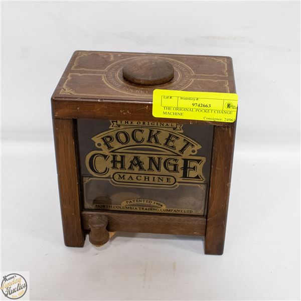 THE ORIGINAL POCKET CHANGE MACHINE