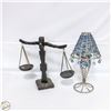 Image 1 : SCALES & TEA LIGHT DÉCOR