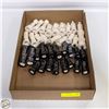 Image 1 : 36 ASSORTED CERAMIC CHESS PIECES
