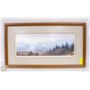 Image 1 : VINTAGE FRAMED "VALLEY VISITOR" NUMBERED
