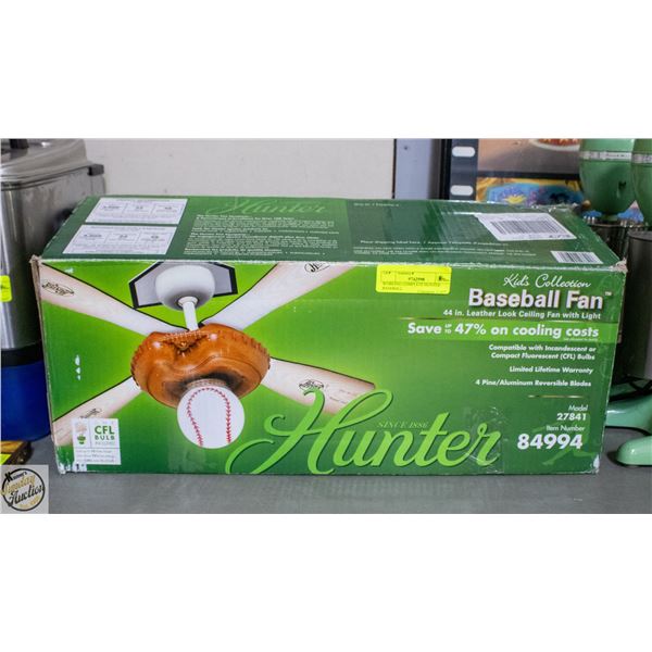 WORKING COMPLETE HUNTER BASEBALL