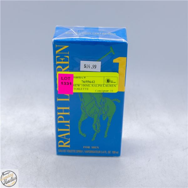 BRAND NEW 100ML RALPH LAUREN EAU DE TOILETTE