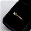 Image 2 : #5183-10 KT YELLOW GOLD RING WITH