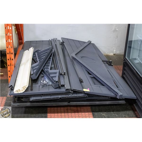 COSTCO SHED KIT - ALL PIECES VERIFIED EXCEPT