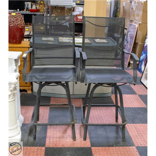 TWO BAR CHAIRS 51" TALL