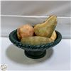 Image 1 : LARGE CENTERPIECE FRUIT BOWL POTTERY