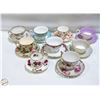 Image 1 : LOT OF VARIOUS VINTAGE TEAP CUPS AND SAUCERS