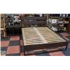 Image 1 : QUEEN SIZE BEDFRAME WITH TWO NIGHTSTANDS