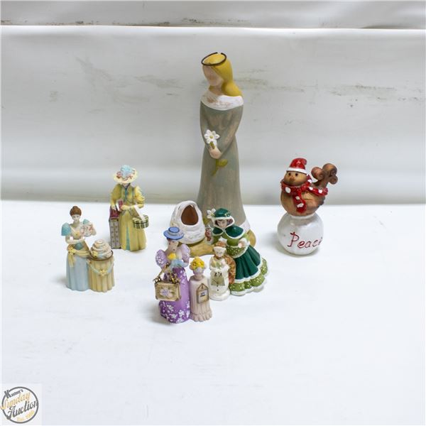 LOT OF AVON FIGURINES