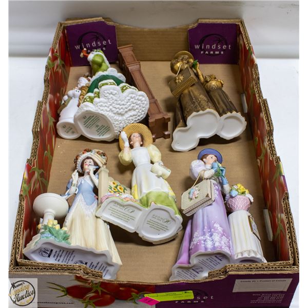 LOT OF 5 AVON FIGURINES