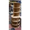 Image 1 : LOT OF 5 CORNER SHELFS