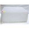 Image 1 : PLASTIC UNDER BED CLEAR STORAGE BIN WITH DRAWER