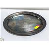 Image 1 : LARGE VINTAGE SIZE SILVER PLATED TRAY
