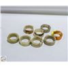 Image 1 : NATURAL STONE NAPKINS RINGS