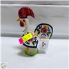 Image 1 : PORTUGUESE LUCKY ROOSTER FIGURINE WITH TAGS