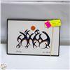 Image 1 : DORIS CYRETTE ABORIGINAL ARTWORK FRAMED WITH STORY