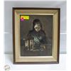 Image 1 : SILK PICTURE FRAMED (18”X15”)