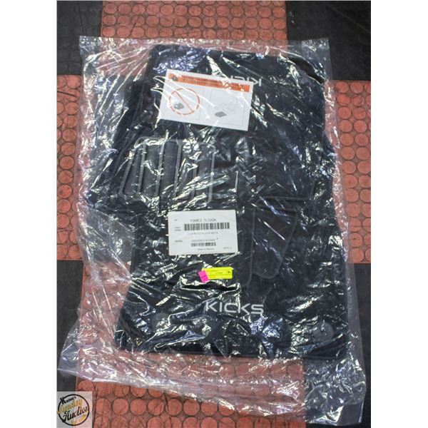 NISSAN KICKS CLOTH FLOOR MATS 2025 30" X 23"