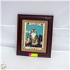 Image 1 : "A TABBY CAT" BY SUSAN POWERS PRINT FRAMED