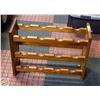 Image 1 : SMALL VINTAGE WINE RACK H-14.5"