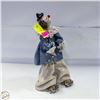 Image 1 : VINTAGE CLAY SIGNED CLOWN FIGURINE SIGNED LUCY
