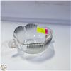 Image 1 : VINTAGE MIKASA WALTHER CRYSTAL BOWL SWAN HANDLE
