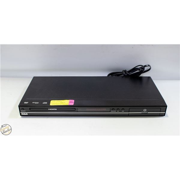 VINTAGE RCA HDMI DVD PLAYER W/POP-OUT IPOD DOCKING