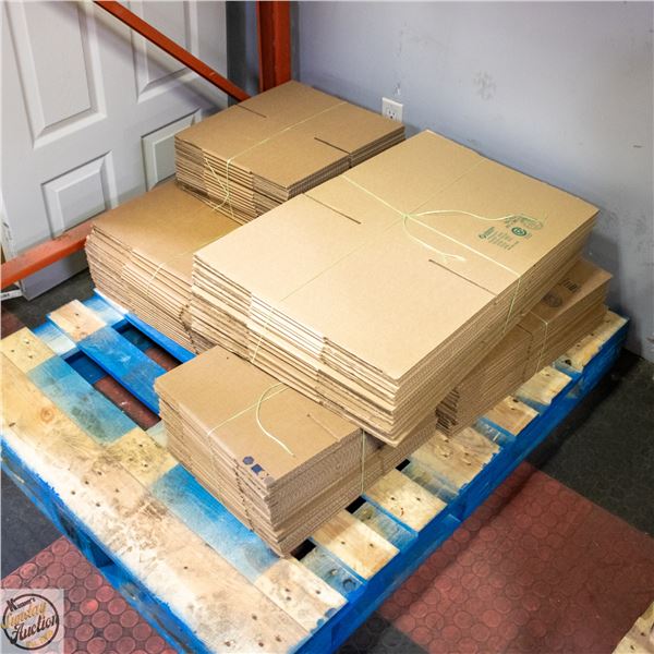 ULINE SHIPPING BOXES ASSORTED NEW