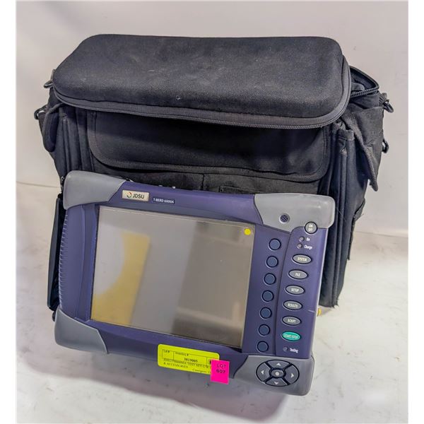 JDSU/TB6000A FIBER OPTIC TEST SET C/W CASE &