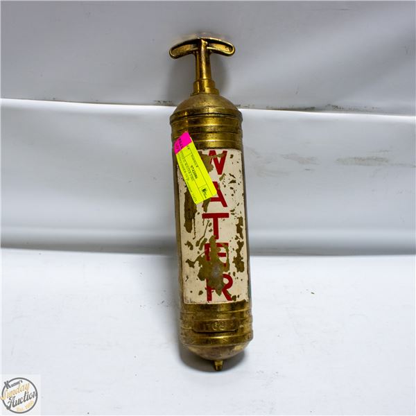 ANTIQUE WATER FIRE EXTINGUISHER GUN