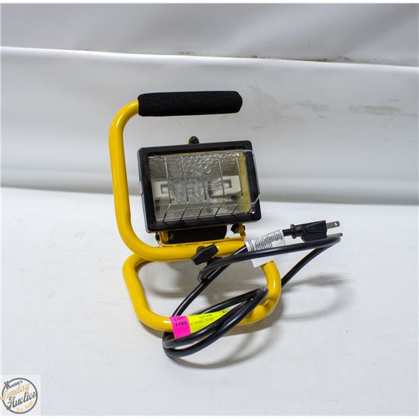 YELLOW WORK LIGHT