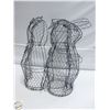 Image 1 : LOT OF 3 BUNNY TOPIARY'S