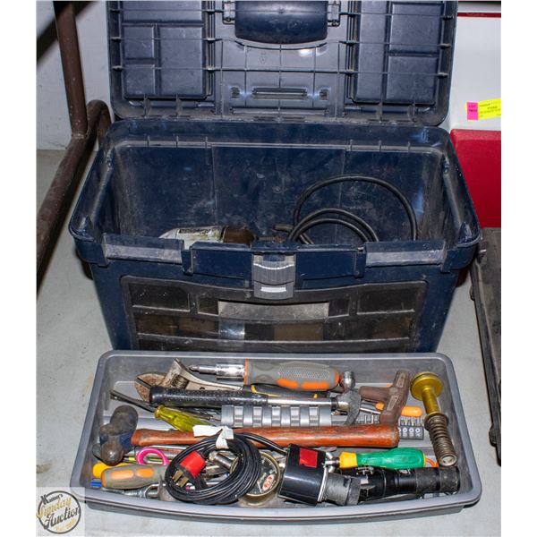 LARGE MASTERCRAFT TOOL BOX FULL OF