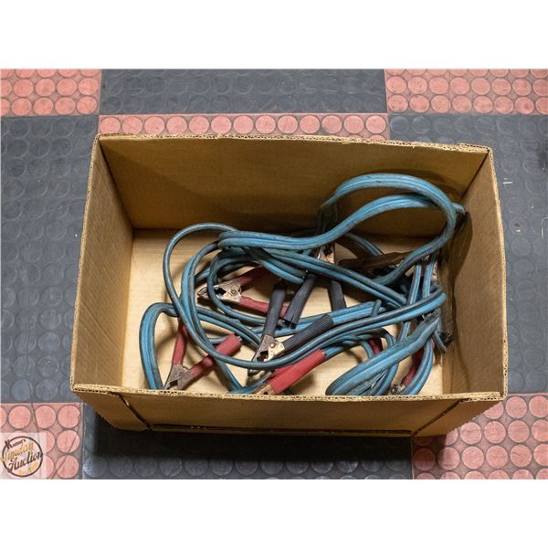 2 PAIRS OF BOOSTER CABLES