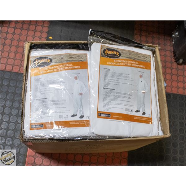 CASE OF PIONEER DISPOSABLE COVERALLS SZ 5XL