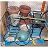 Image 1 : ESTATE GARDENING PALLET- LIGHTS/GARDENING SUPPLIES