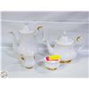 Image 1 : ROYAL ALBERT 6PC VAL D'OR CHINA SET(1 LID CHIPPED)