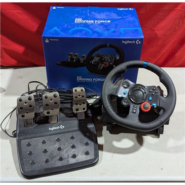 Logitech G29 Driving Force Gaming Wheel & Pedals