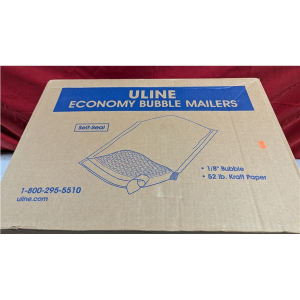 ULINE Bubble Mailer Bags 250 Count