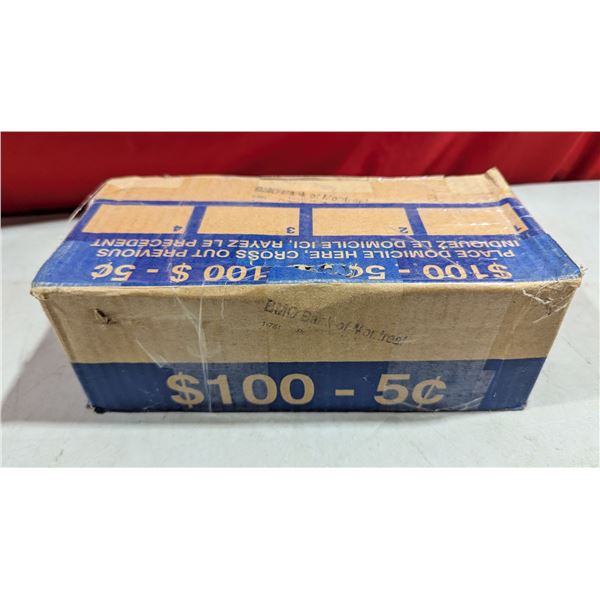 Box of Nickels - $100 Worth